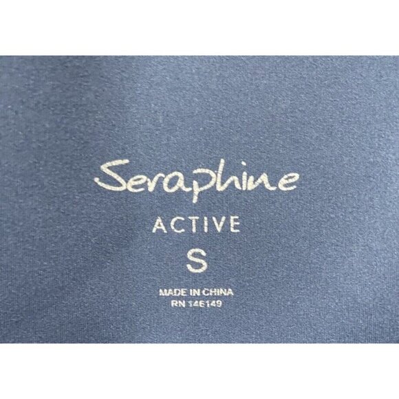 Seraphine Maternity Leggings Blue Size Small S - Picture 3 of 6